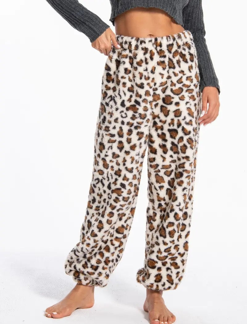 Flannel Casual Long Pants