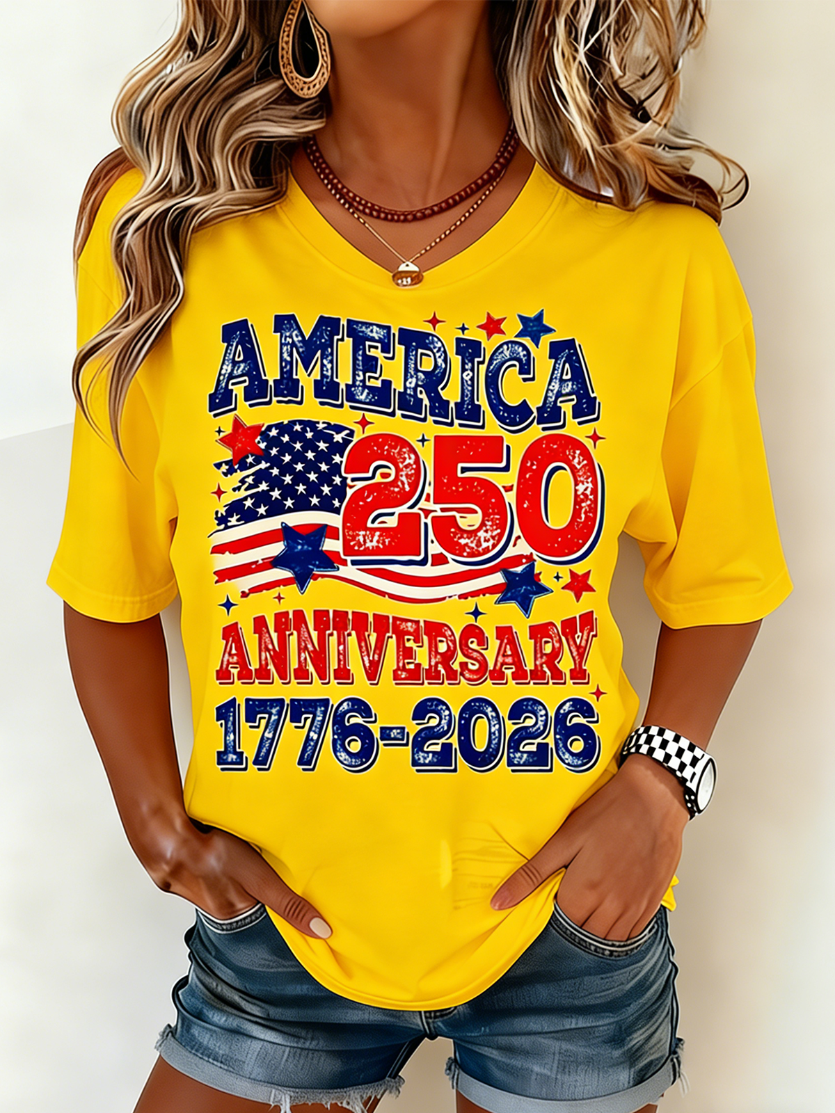 250th anniversary Independence Day Casual T-Shirt