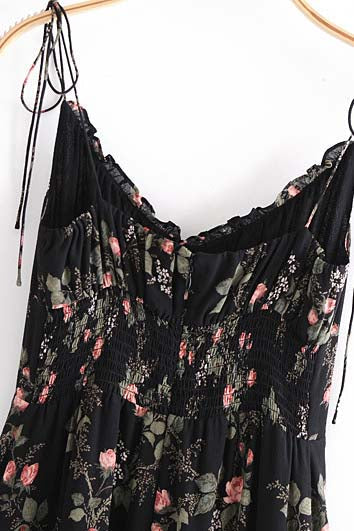 Floral Print Cami Mini Dress