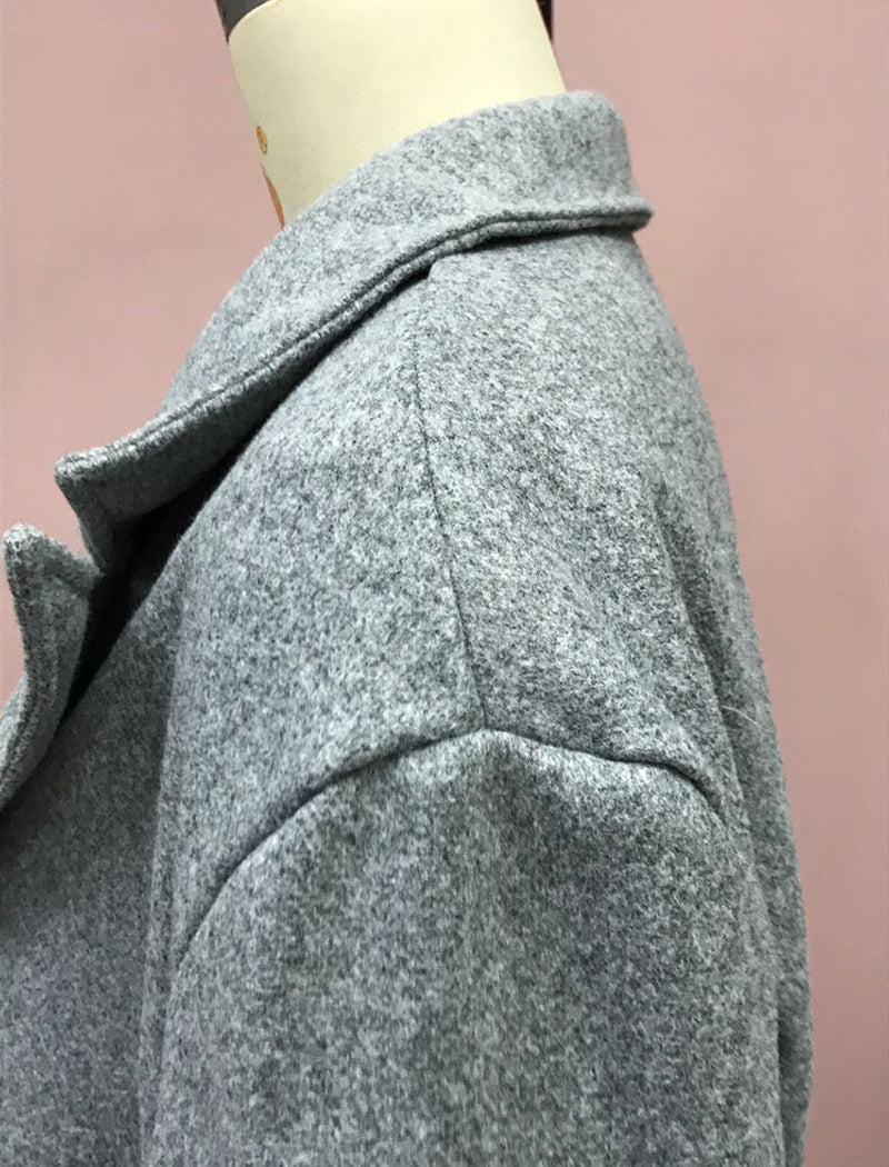 Longline Oversized Teddy Coat