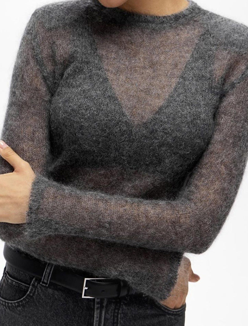 Sheer Knit Top