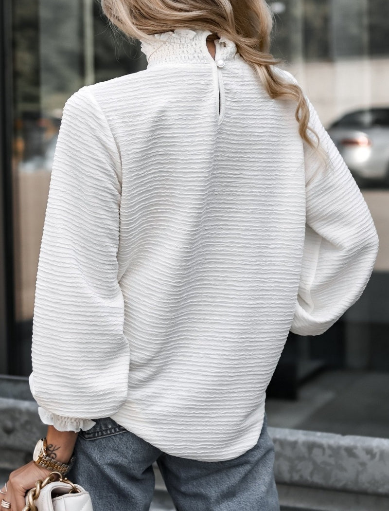 Loose-Fit Solid Color Shirt