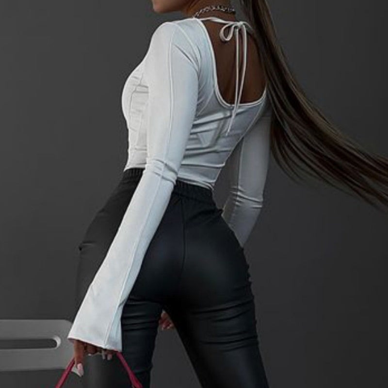 Flared Sleeve Top