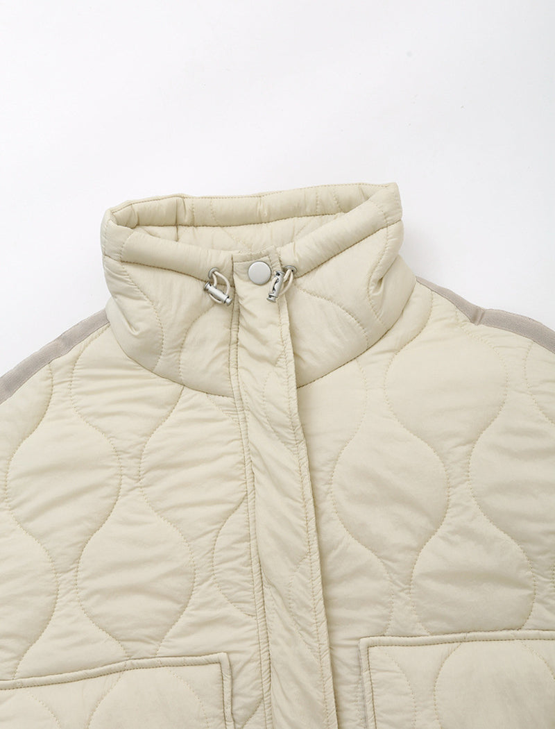 Stand Collar Long Sleeve Jacket