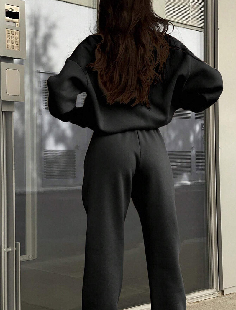 Zip-Up Top and Pants Set