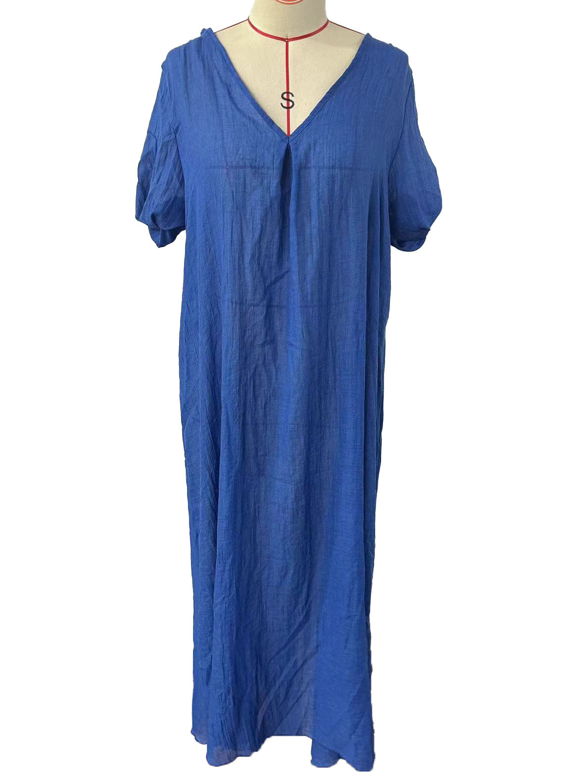 Flowy V-Neck Maxi Dress