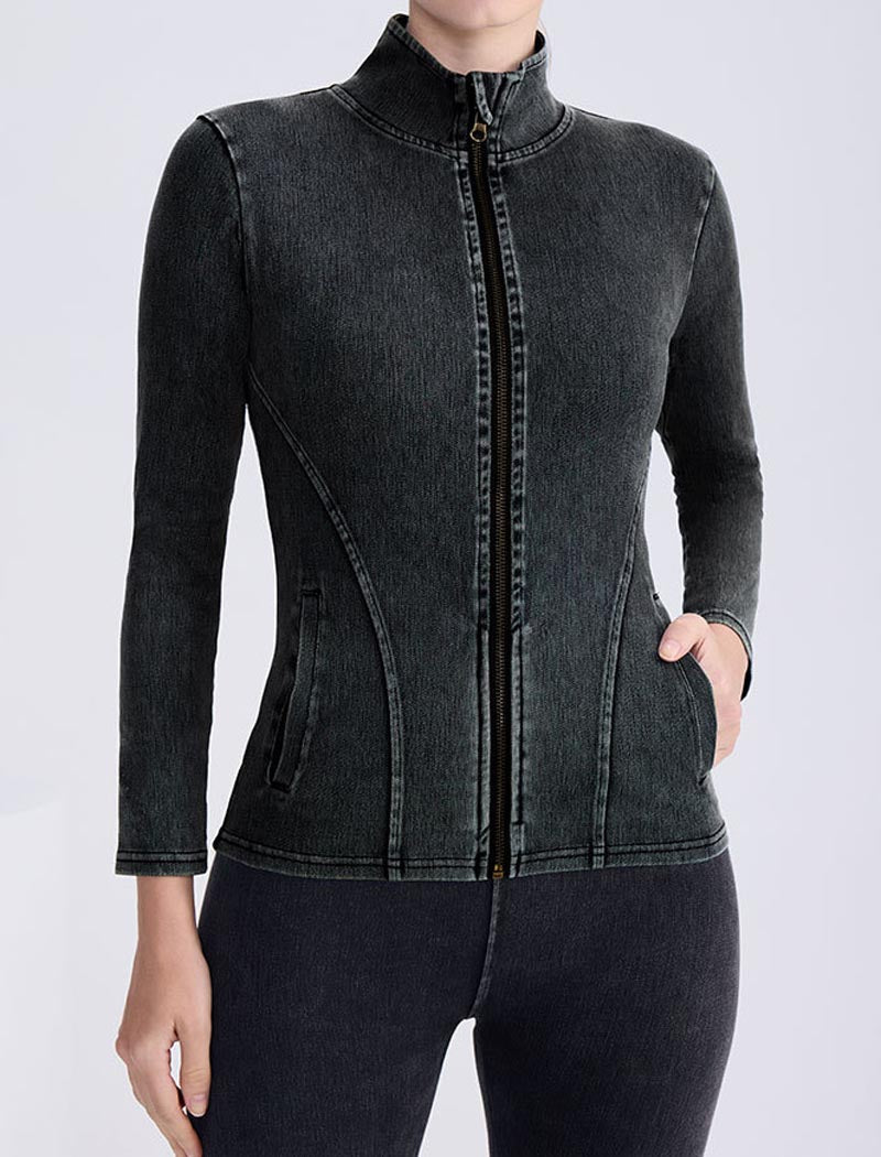 Fitted Zip-Up Jacket