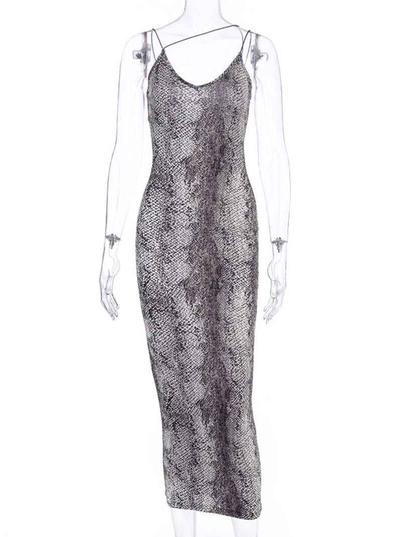 Leopard Cami Maxi Dress