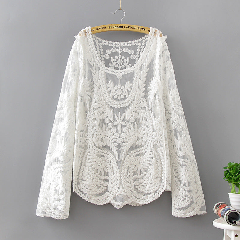 Long Sleeve Bikini Cover-Up
