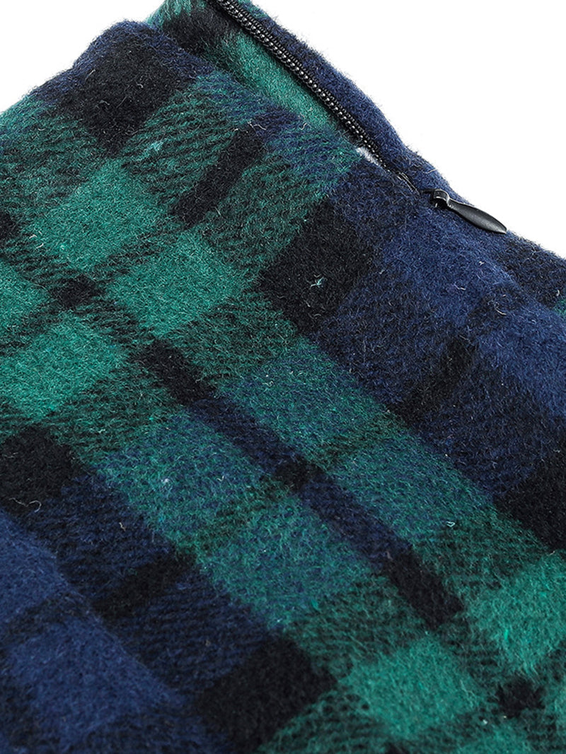Plaid Mini Skirt