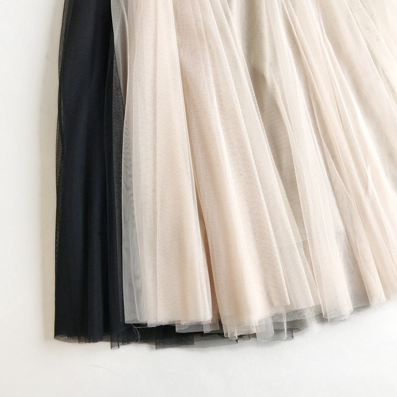 Mesh Midi Tulle Skirt | Elegant Summer Fairy Skirt