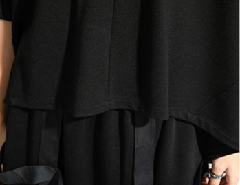 Dark Style Zip Detail Short Sleeve T-Shirt