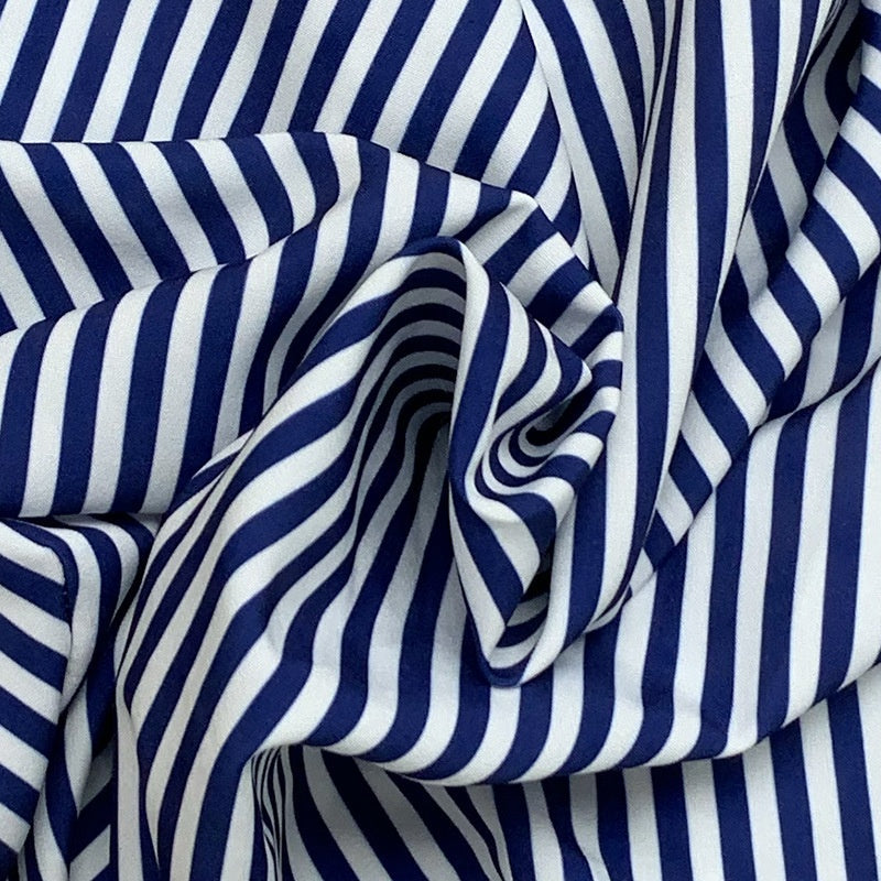 Striped Oversized Shirt with Front Pocket