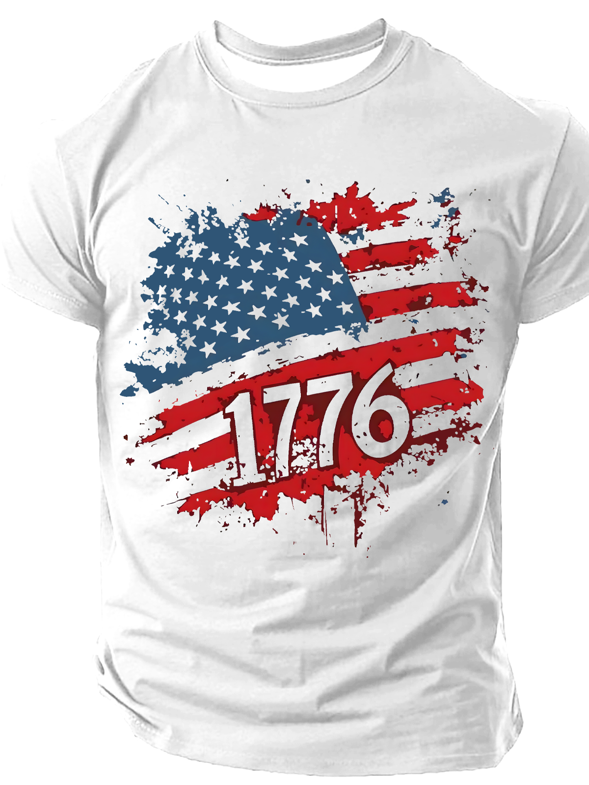 1776 Patriotic Cotton T-Shirt