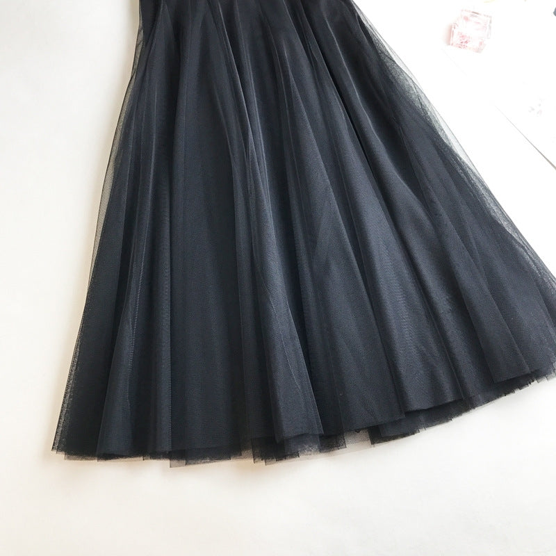 Mesh Midi Tulle Skirt | Elegant Summer Fairy Skirt