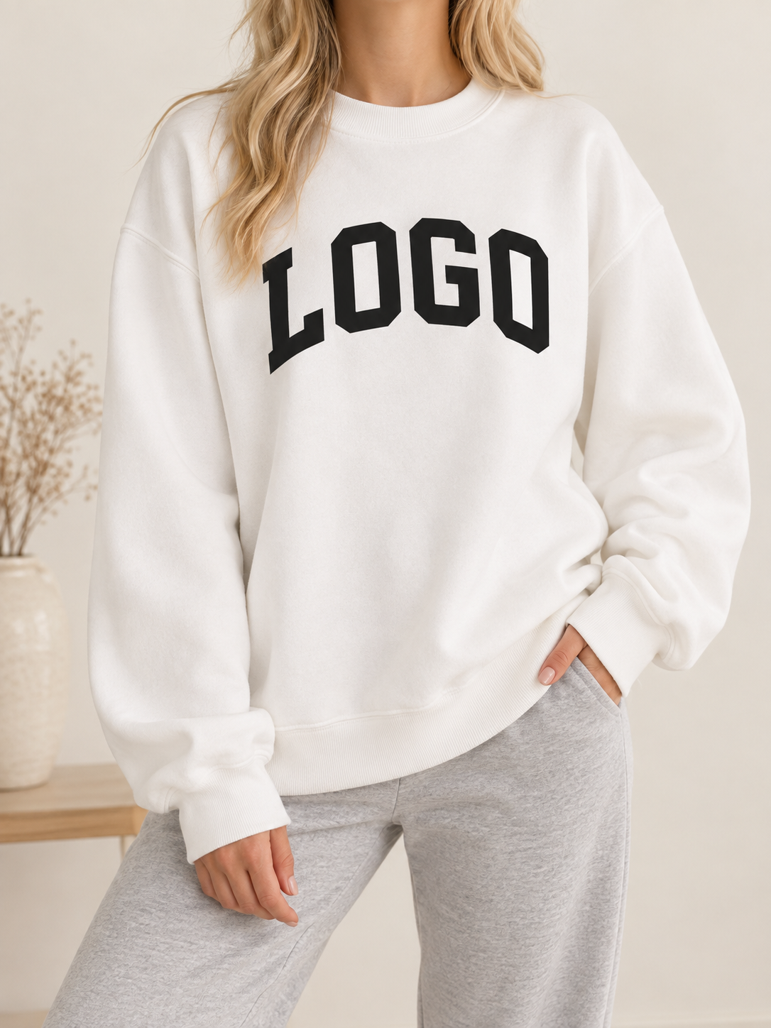 Custom Graphic Sweatshirt – Casual Tops for Women