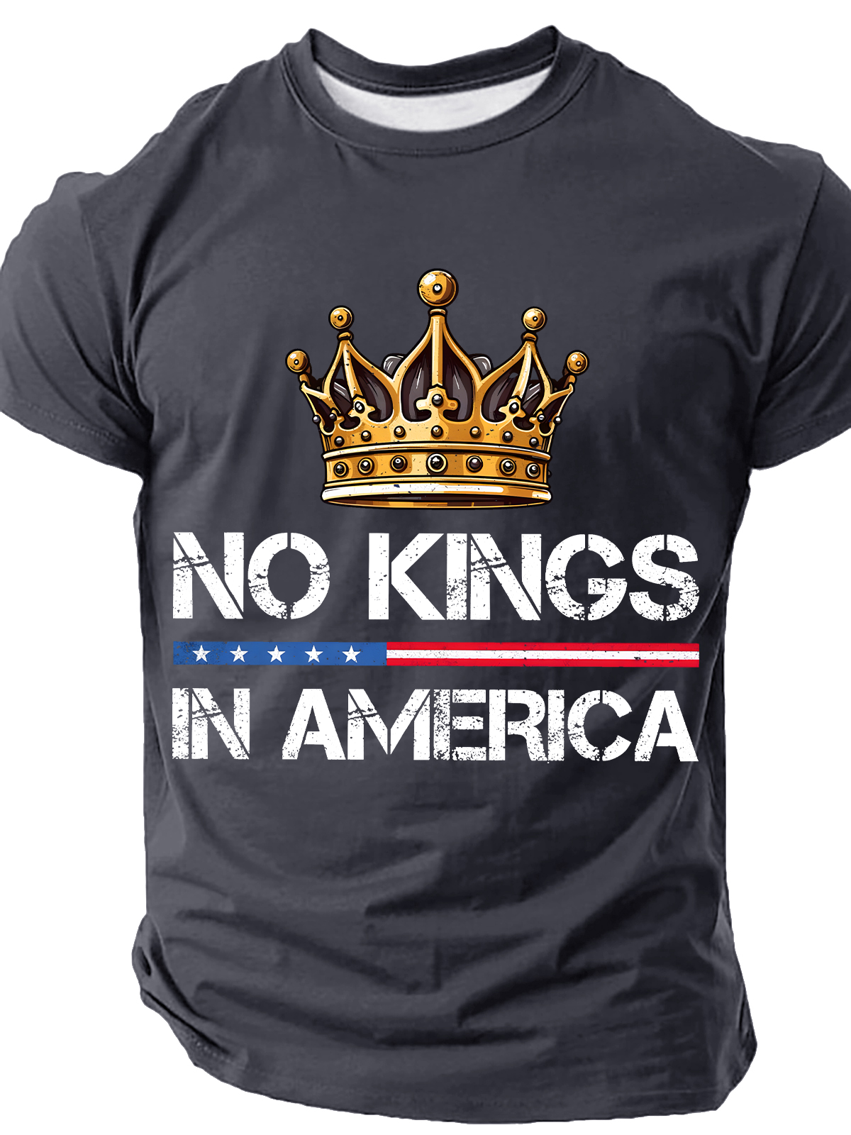 No Kings In America Cotton T-Shirt