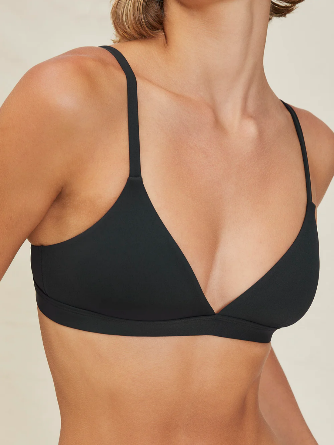 Seamless Soft Padded Triangle Everyday Bralette