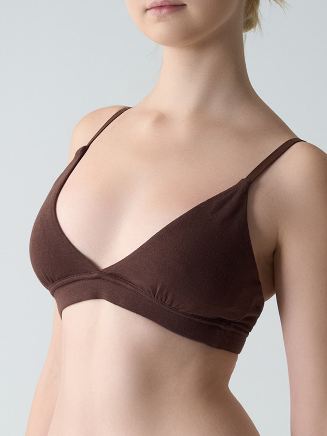 Seamless Soft Padded Triangle Everyday Bralette