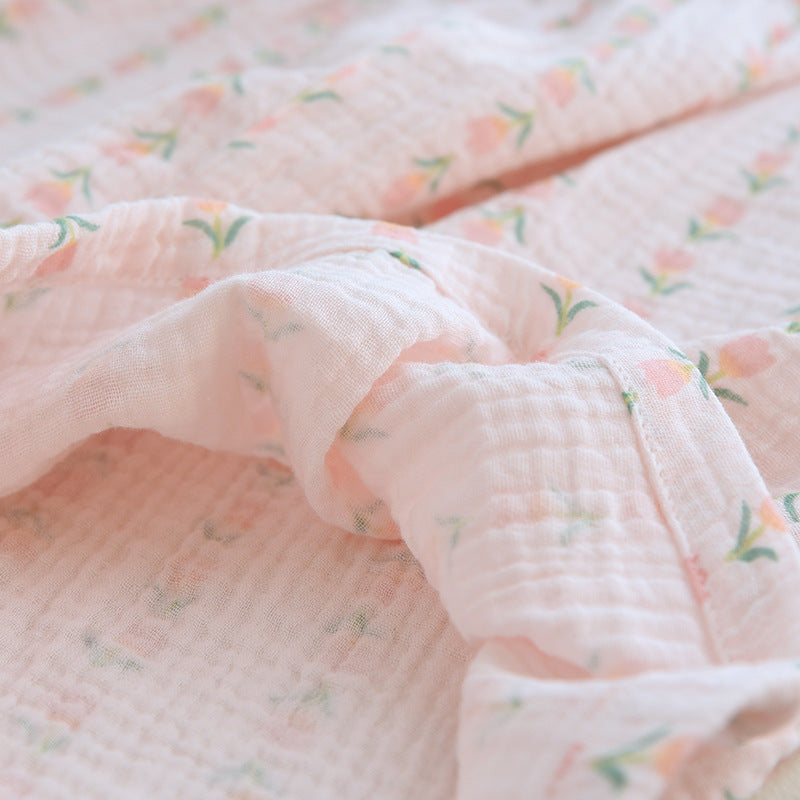 Women's Cotton Short Sleeve Pajama Set with Shorts