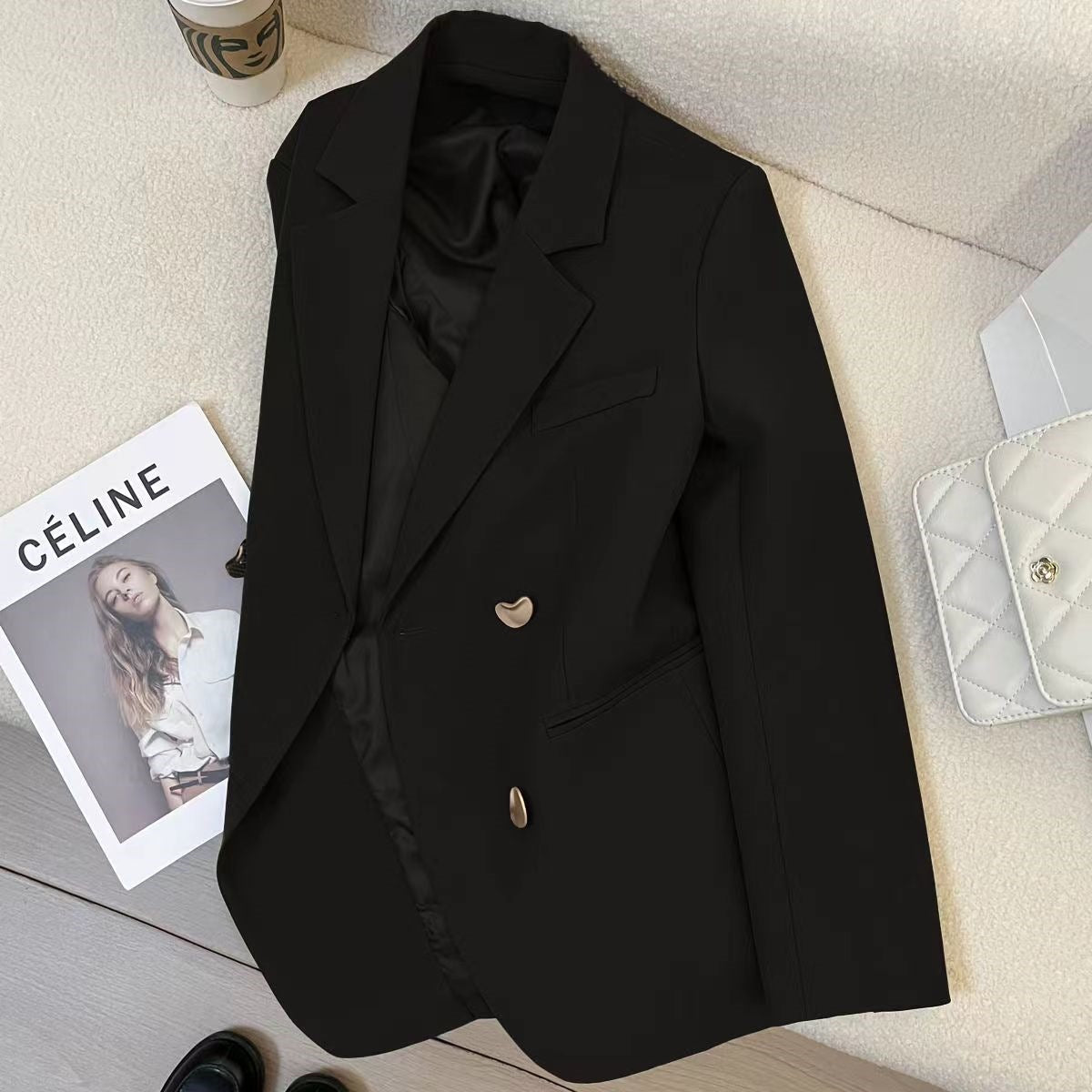 Slim Fit Casual Blazer Jacket