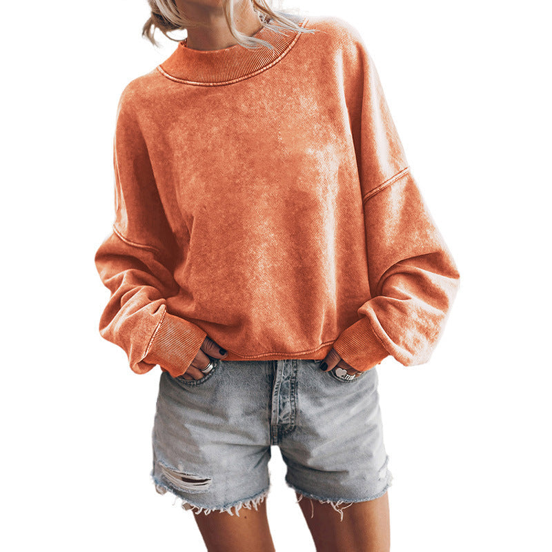 Women's Solid Color Sweatshirt