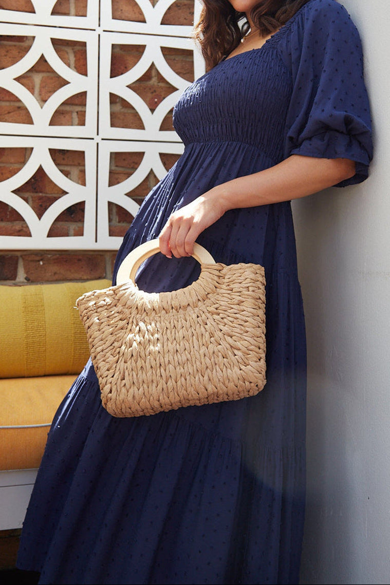 Off-Shoulder Ruffle Backless Maxi Dress