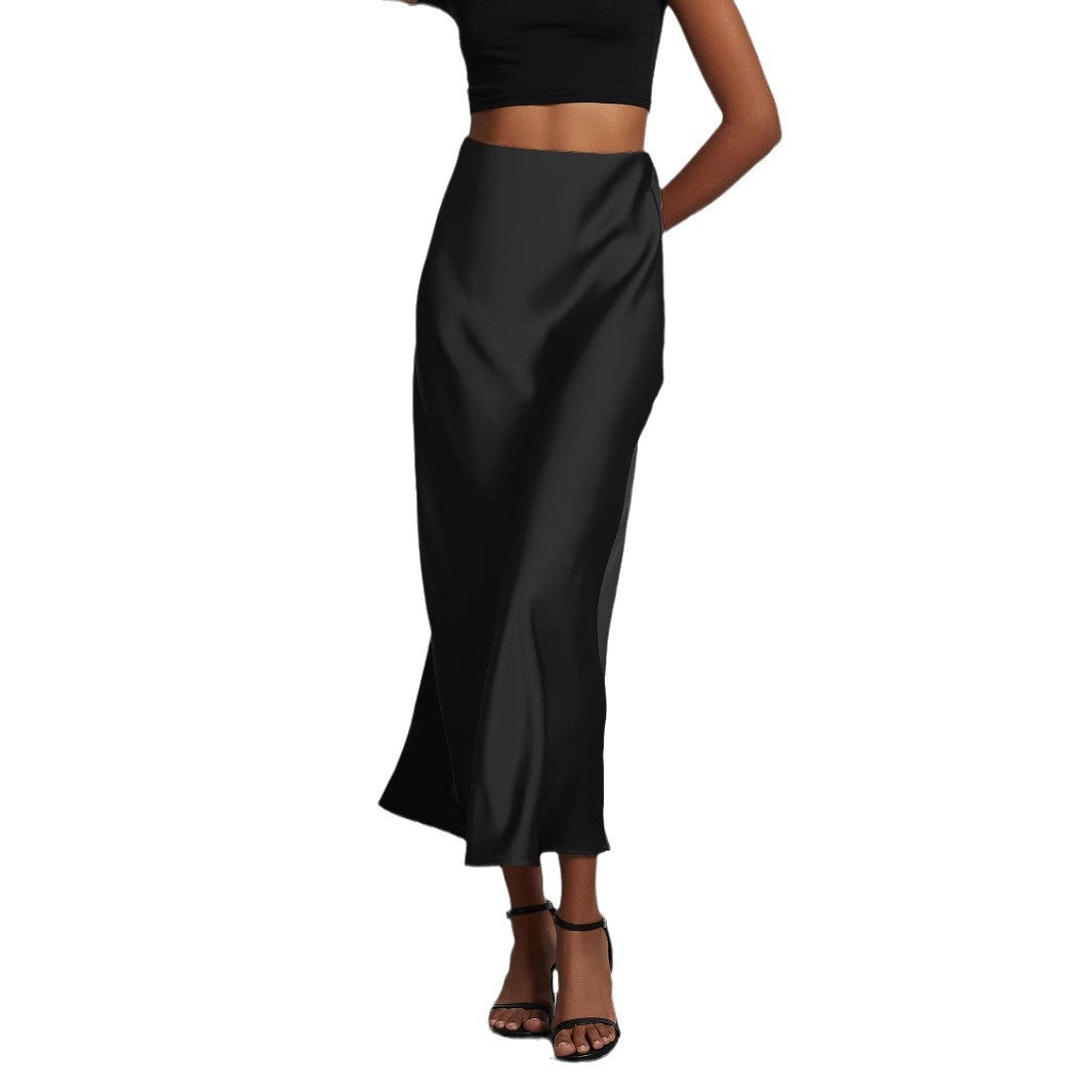 Satin Maxi Skirt