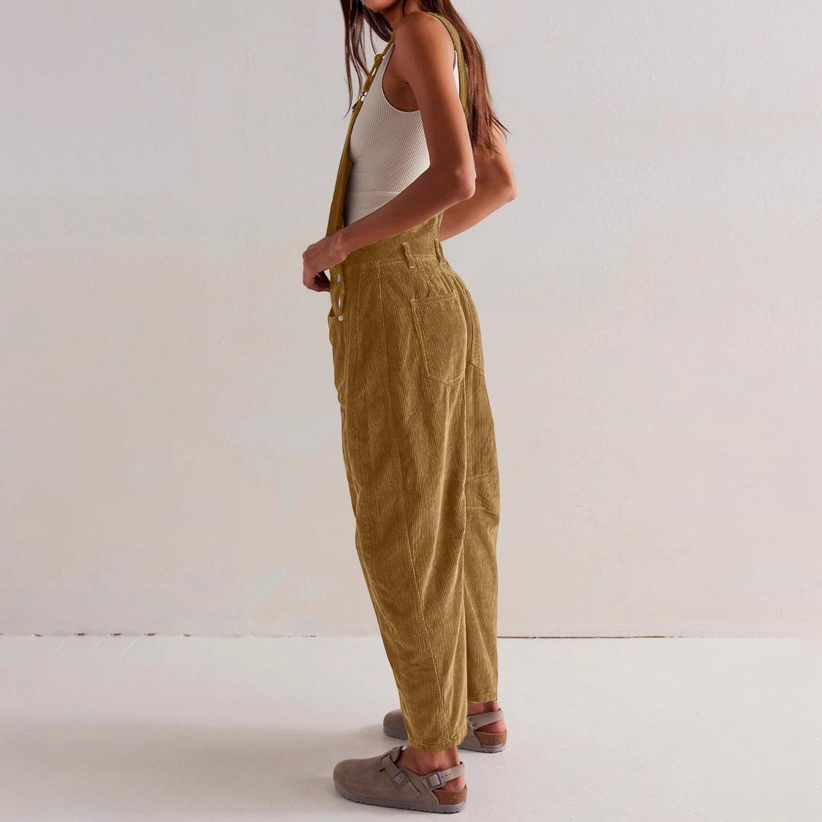 Corduroy Cargo Overalls