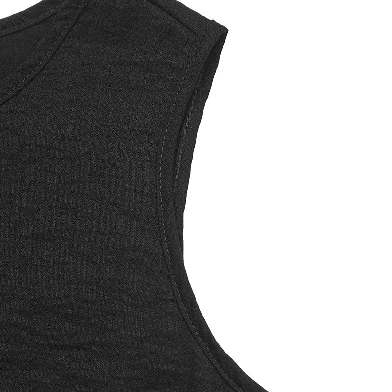 Women's Color Block Sleeveless Top and Pants Set
