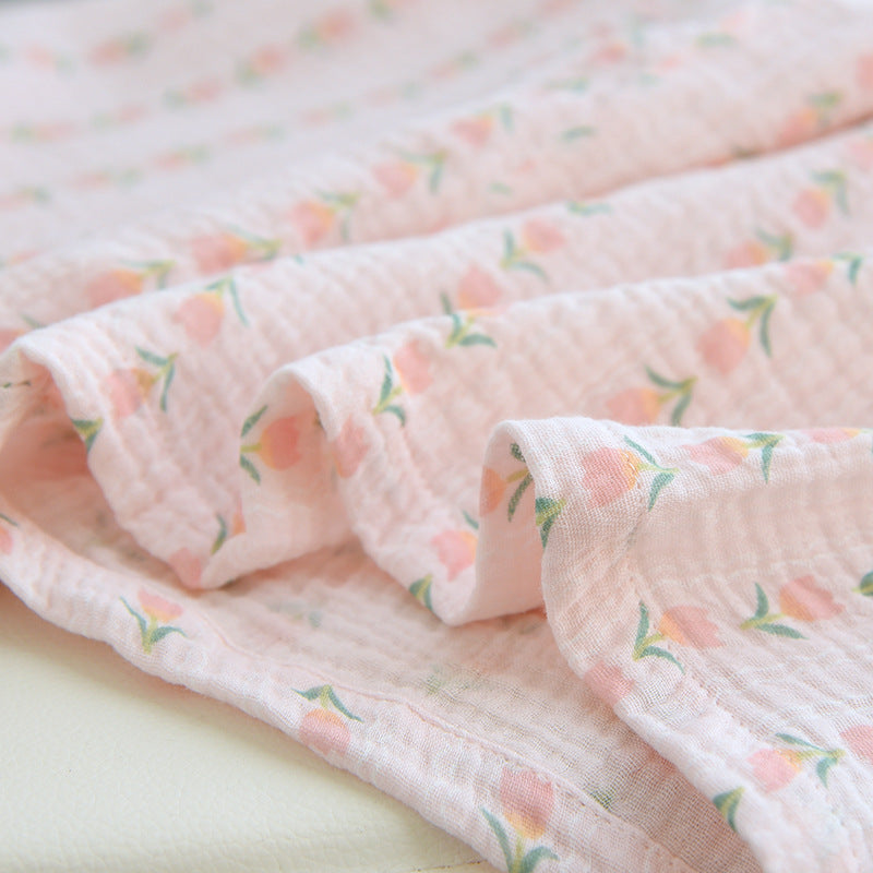 Women's Cotton Short Sleeve Pajama Set with Shorts