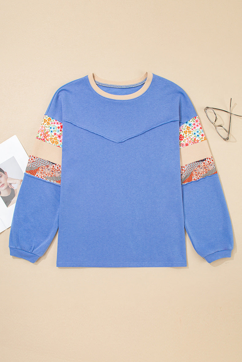 Women's Plus Size Printed Sweatshirt
