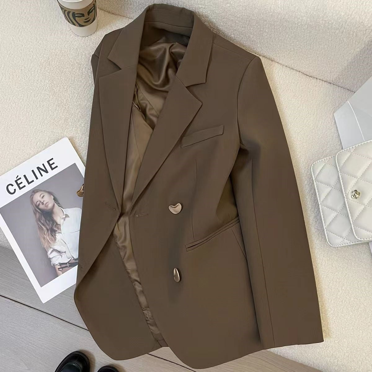 Slim Fit Casual Blazer Jacket