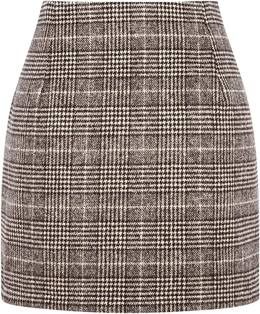 Plaid Mini Skirt
