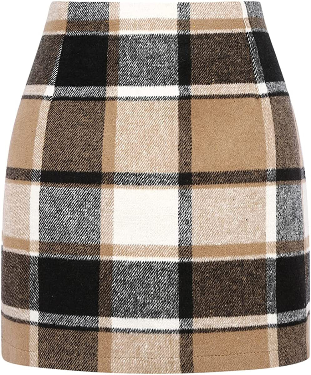 Plaid Mini Skirt