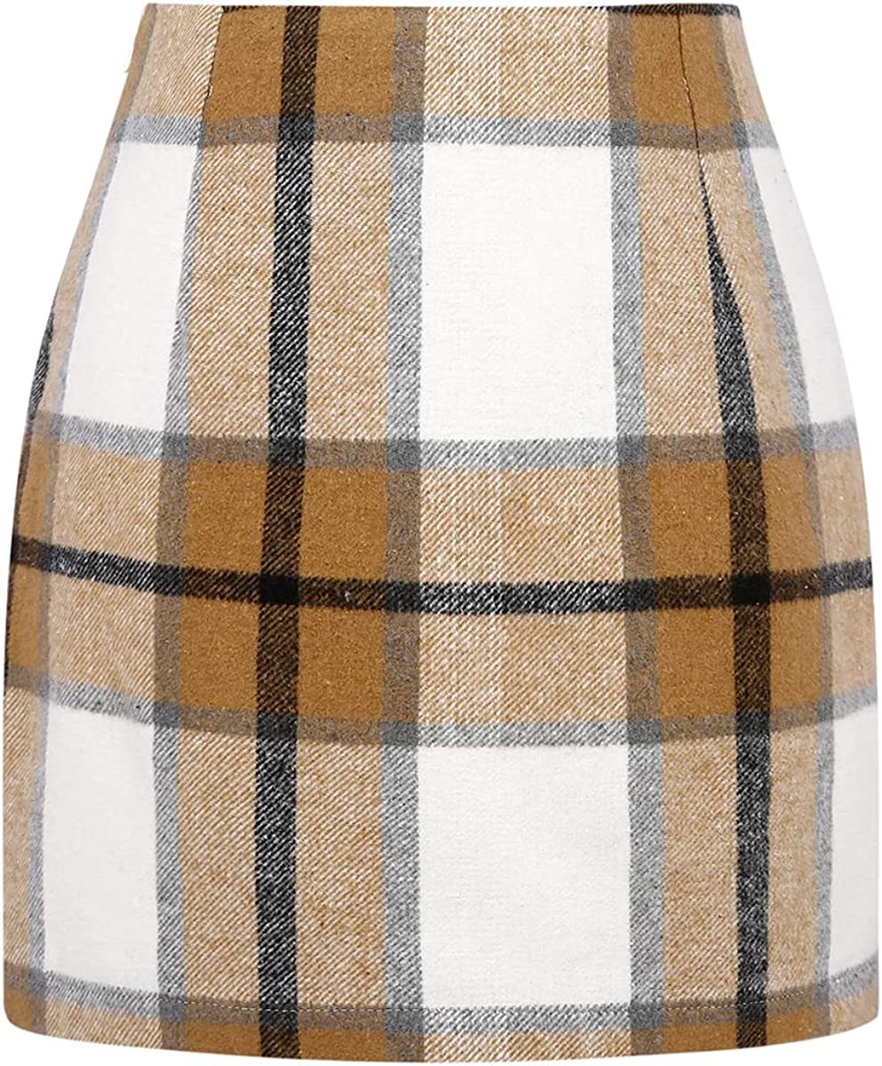 Plaid Mini Skirt