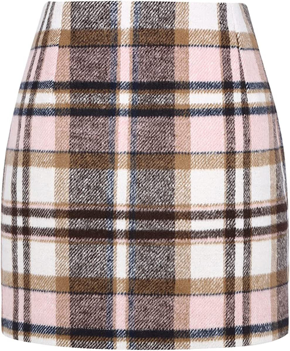 Plaid Mini Skirt