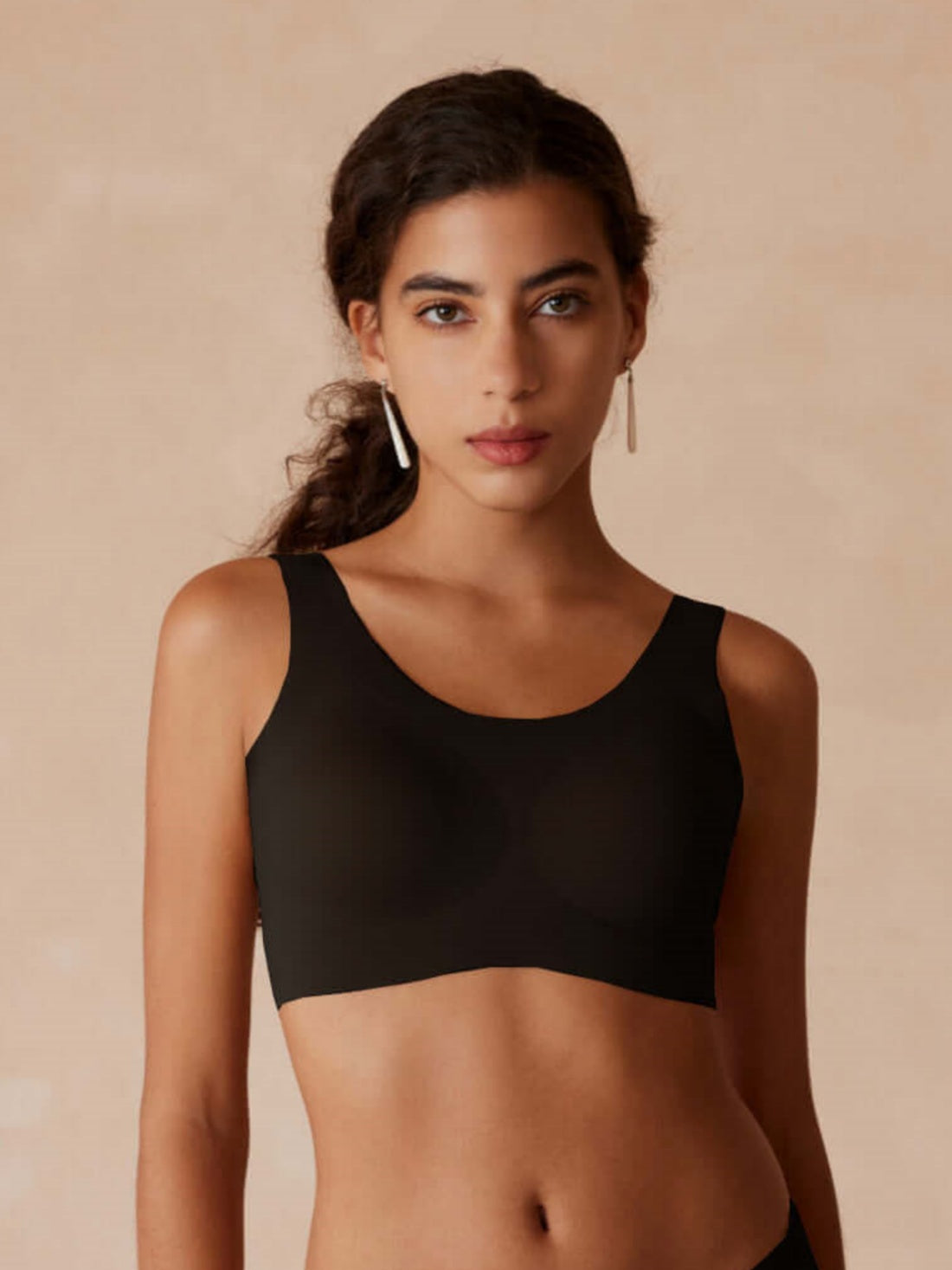 Cloud-Like Seamless U-Neck Bra