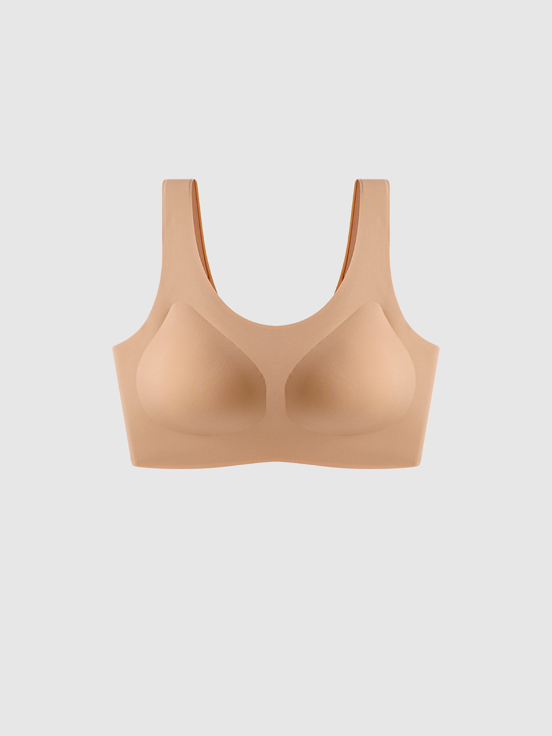 Cloud-Like Seamless U-Neck Bra