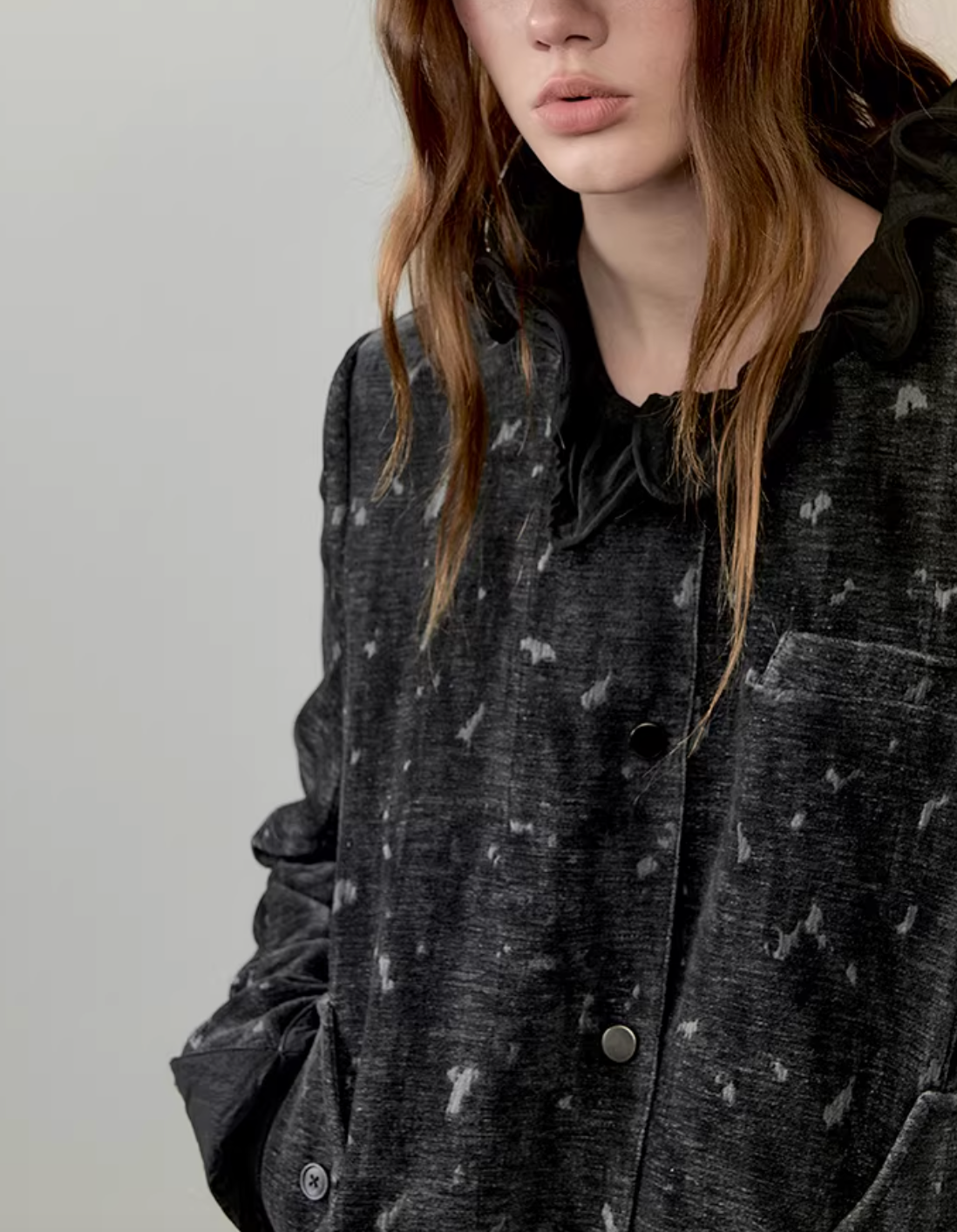 Reversible Cropped Jacket & Skirt Set