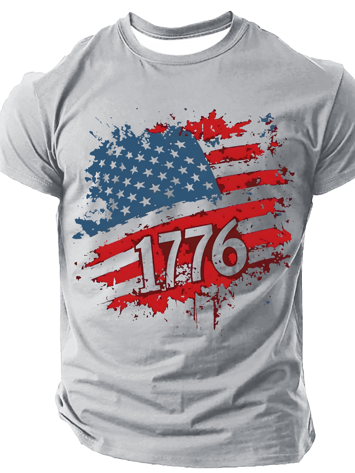 1776 Patriotic Cotton T-Shirt