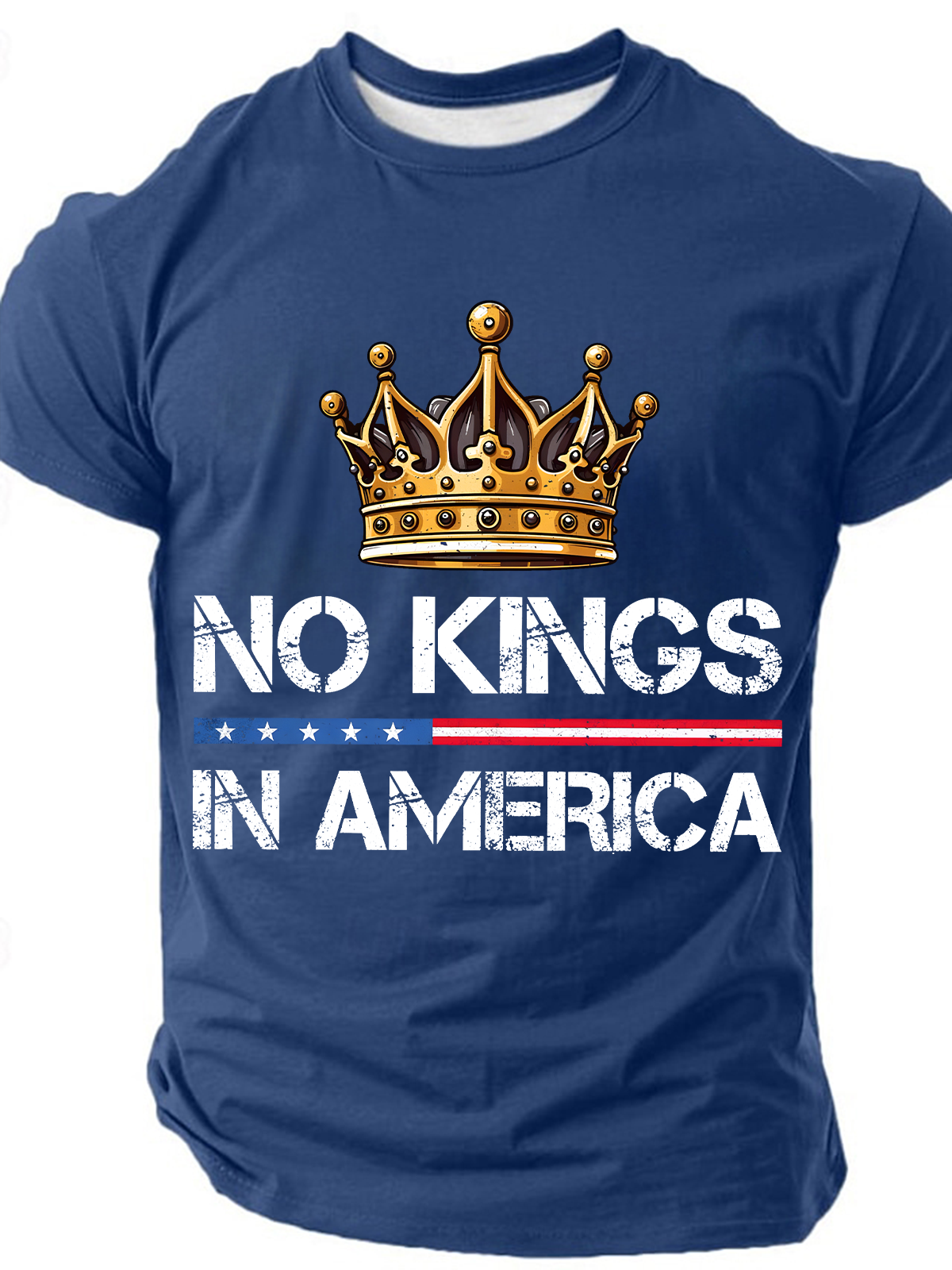 No Kings In America Cotton T-Shirt