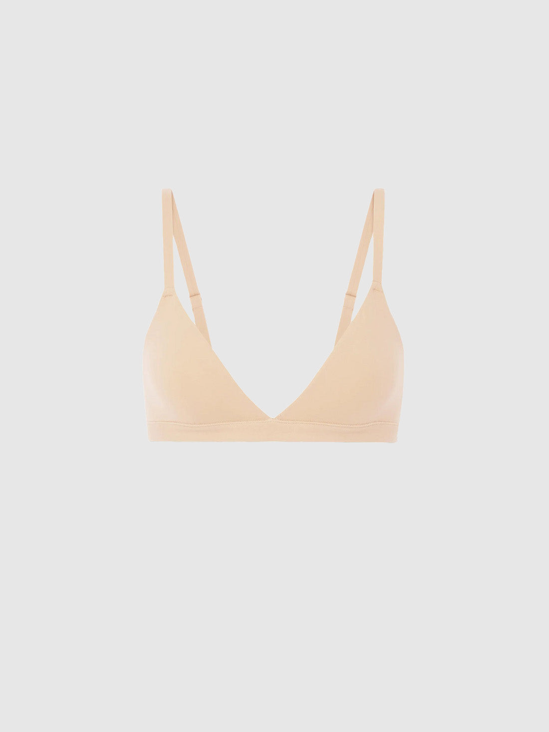 Seamless Soft Padded Triangle Everyday Bralette
