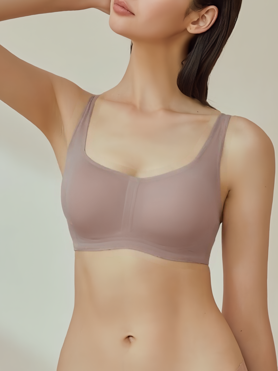 Wireless Square Neck Seamless Comfort Bra
