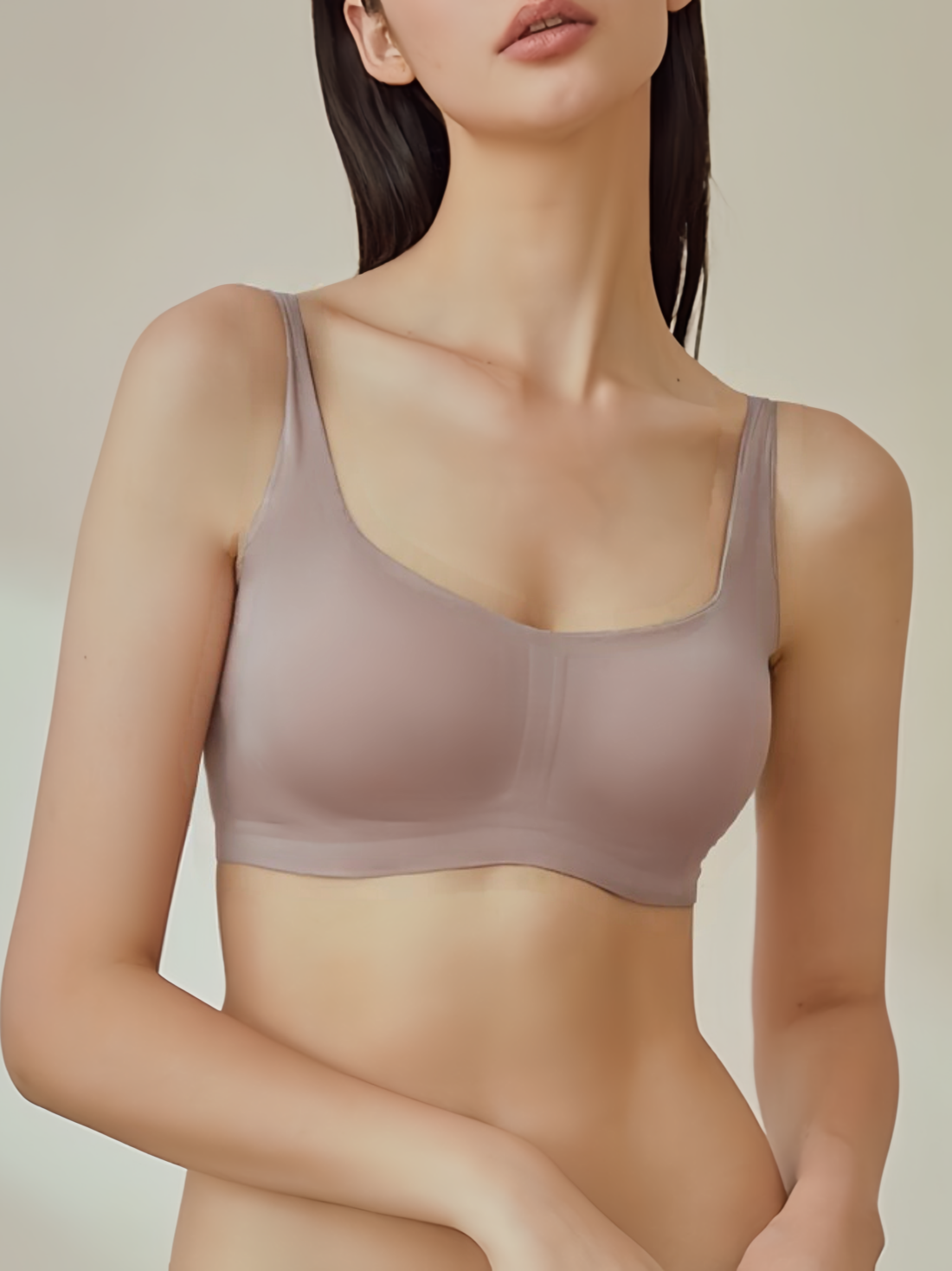 Wireless Square Neck Seamless Comfort Bra