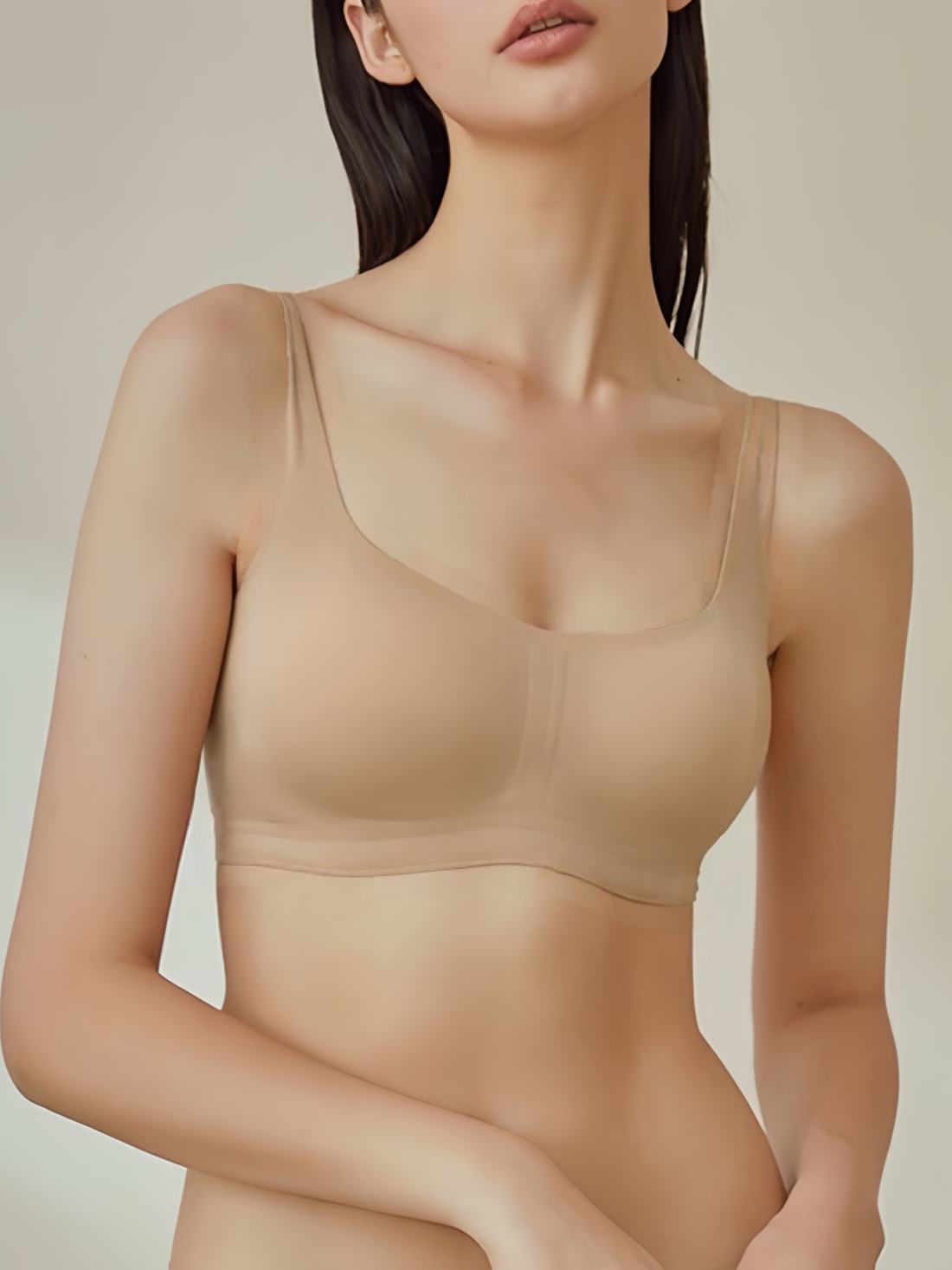 Wireless Square Neck Seamless Comfort Bra