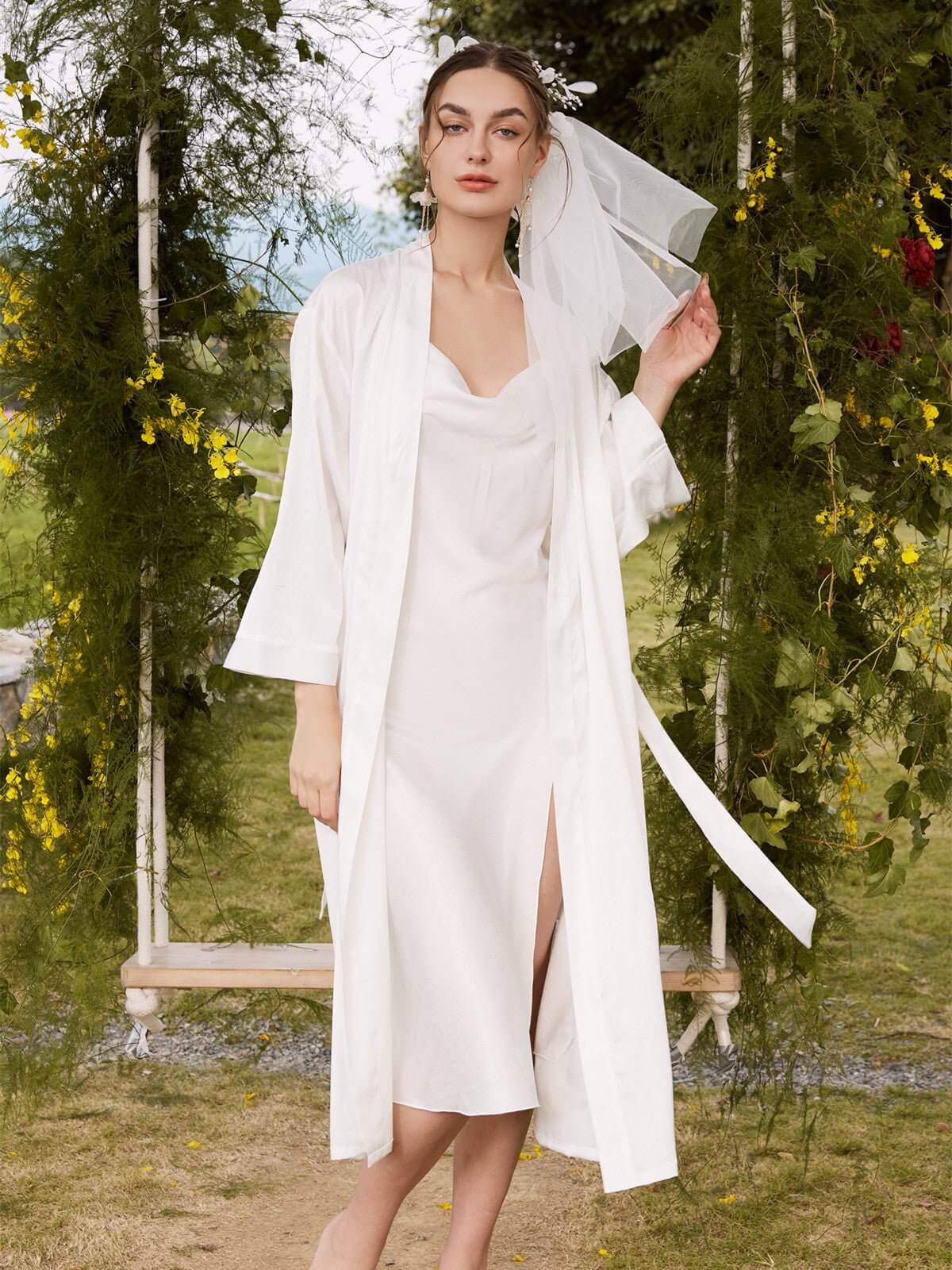 Luxury Silk Robe pajama sets for women Best Gift Guide for her Wedding Gift | Ulivary