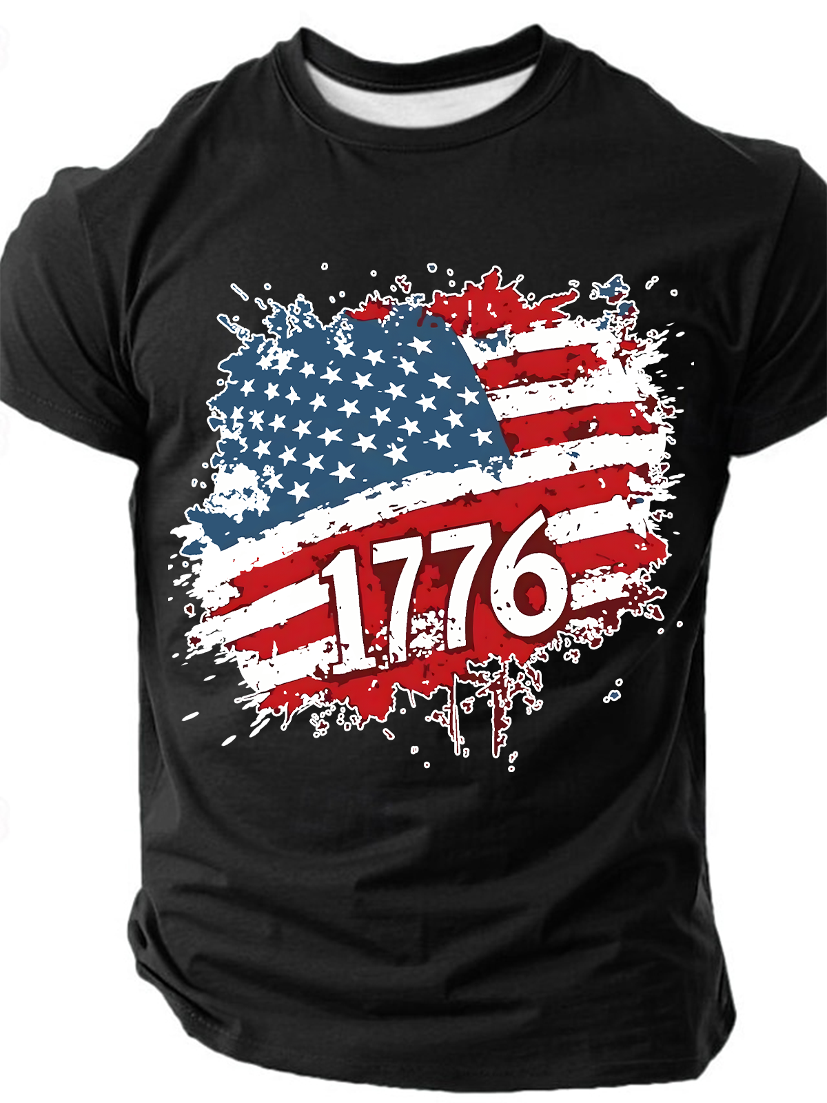 1776 Patriotic Cotton T-Shirt