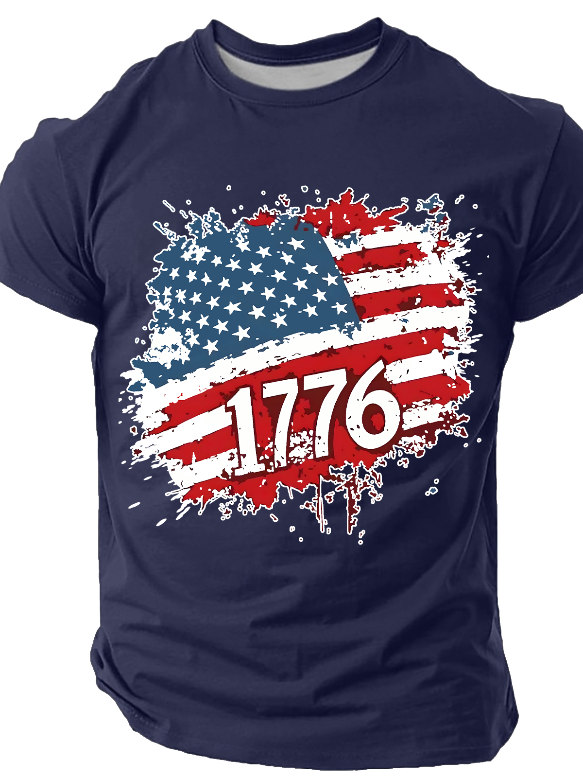1776 Patriotic Cotton T-Shirt