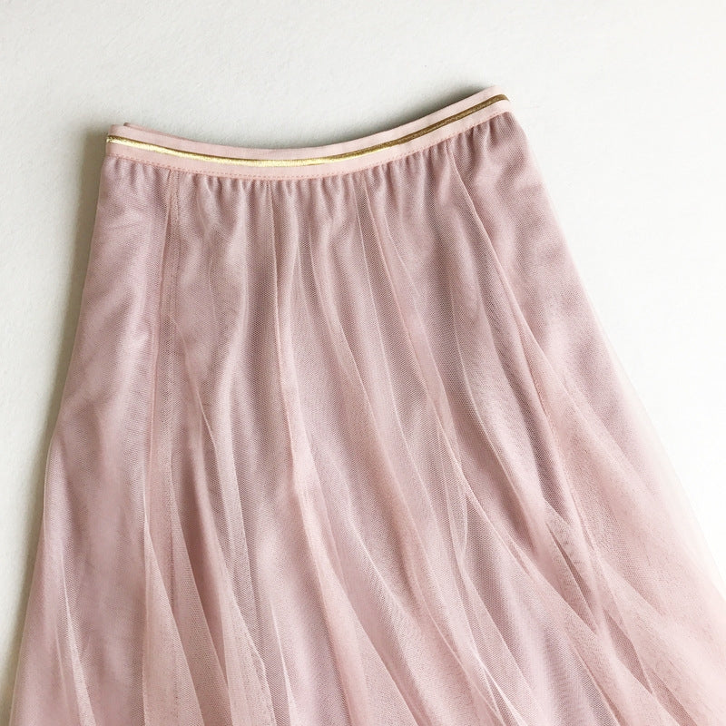 Mesh Midi Tulle Skirt | Elegant Summer Fairy Skirt